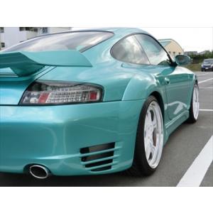 ポルシェ 996 GT-R version オーバーフェンダー/リア 塗装済み｜toptuner-store