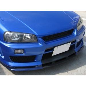 R34 純正バンパー用フロントスポイラー エアロフォルムバンパー用 スカイラインクーペ スカイラインクーペ 外装 ボディパーツ エアロフォルムバンパー用 Esbb01 Toptuner