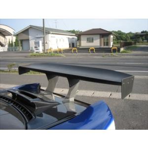 GTウイング 145cm/1450mm ABS製 未塗装 塗装用 ブラック 角度調整 RX-7