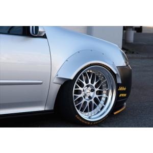 Battle Works 汎用 ビス止めオーバーフェンダー 左右セット VS