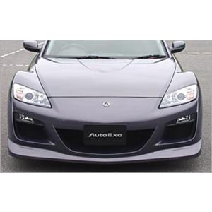 RX-8 SE-03C フロントノ−ズ 後期 オイルク-ラ-インレット付属,純正フォグ可、牽引フック...