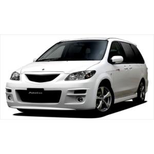 MPV 02 フロントスポイラ−＆フロントグリル(LWFW/LW3W 〜300000)要純正FOG ...