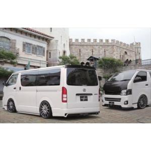 ハイエース 200系 3型 PANDEMIC REVISION1 OVER FENDER 6P 塗装...