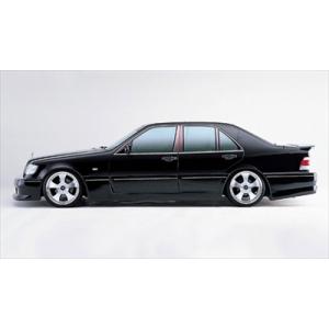 MERCEDES BENZ Sクラス W140 SIDE STEP&amp;SIDE PANEL  ロング ...