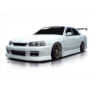 スカイラインセダン R34 INTRUDER サイドステップ 塗装済み｜toptuner-store