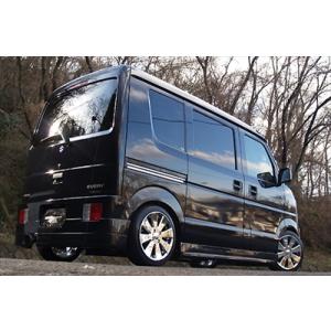 エブリイバン DA17V クローバー リップエアロ3点セット : エアロ