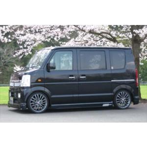 ♪良品♪エブリィワゴン DA17W 純正 左右 サイドステップ 77211-64P5
