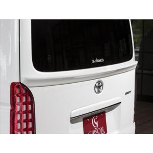 ハイエース 200 ワイド リアゲートスポイラー 塗装済み : エアロ