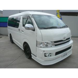 ハイエース200系 4-8型 バットフェイスアイライン 純正色塗装