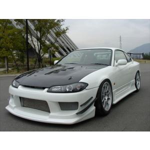 長納期商品」 シルビア S15 VERTEX LANG フロントバンパー 塗装取付込 