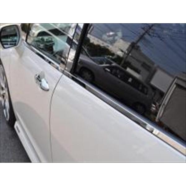 エスティマ CR50/55 ステンレスドアモール 4ピース 鏡面