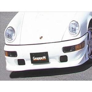 964 CARRERA フロントバンパースポイラー カーボン クリア塗装済み｜toptuner-store