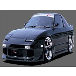 180SX M/中期 Side Winder フロントリップスポイラー (SR用) 塗装取付
