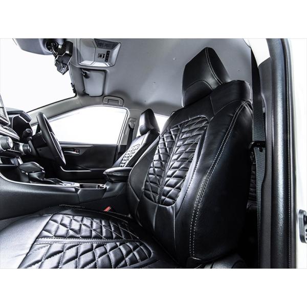 MXAA54 RAV4 EXCLUSIVE-LINE シートカバー スタンダードスペック レザーVe...