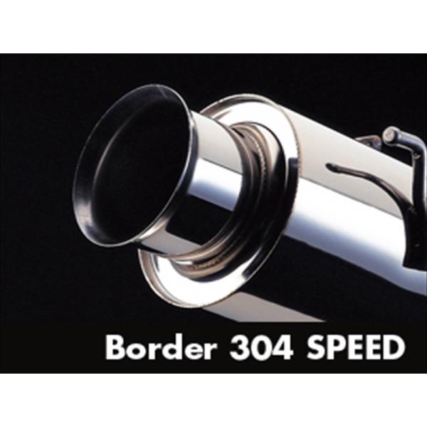 マフラー BORDER 304 SPEED-S カローラレビン E-AE111