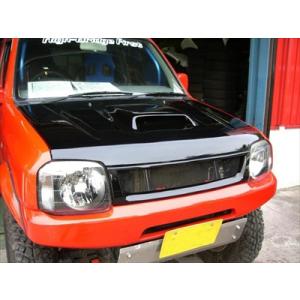 ジムニー JB23 HB1sフロントグリルカーボン 素地 : エアロ.カスタム