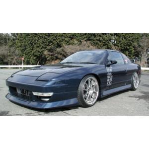 180SX Ver.1 フロントハーフスポイラー (中期用) 塗装済み : エアロ