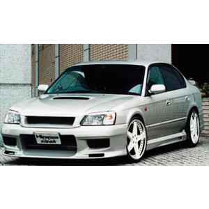 レガシィB4フロントバンパー レガシィ BE5 B4 フロントバンパースポイラー D型(ステー無し）（2001
