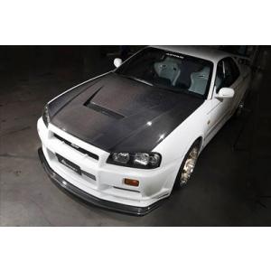 日産（NISSAN） 即納 ボンネット インシュレーター カーボンボンネット
