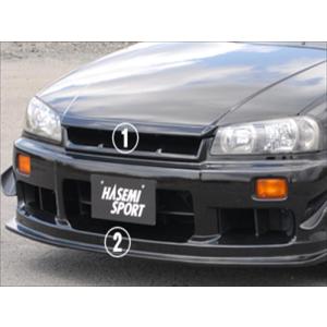 スカイラインGT-R BNR34 カーボン ルームミラーカバー（綾織り）日本製