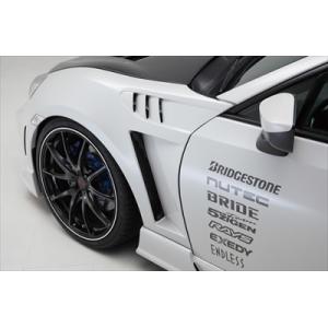 86 ZN6 GT フロントハチマキステッカー レッド : エアロ.カスタム