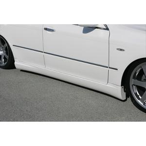 LX SPORT クラウンアスリート SIDE STEP ハイブリッドエアロ 塗装取付込