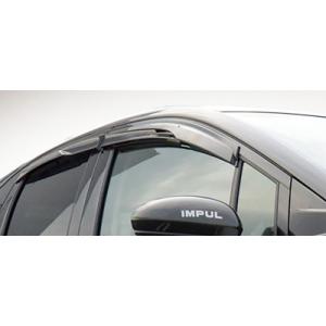 IMPULエアロサイドバイザー E13AURA用 IMPUL（インパル） オーラ FE13 IMPUL エアロサイドバイザー : オート