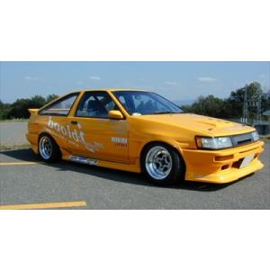 AE86 トレノ サイドステップ+ドアパネル : エアロ.カスタム