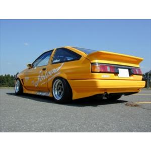 AE86 レビン サイドステップ (後期用) ソフトFRP : エアロ.カスタム