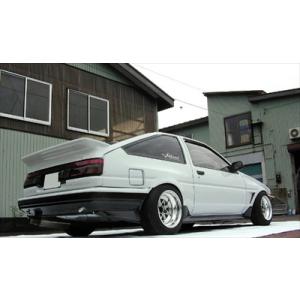 AE86 トレノ サイドステップ 後期用 FRP 塗装取付込