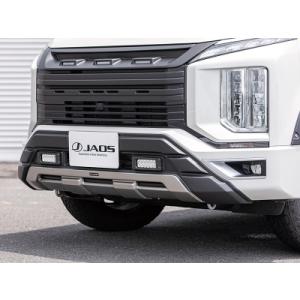 デリカＤ５恐らくJAOSフロントバンパー JAOS（ジャオス） デリカ D:5 19.02- JAOS フロントバンパーガード ABS