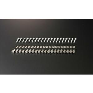 シビック TYPE-R EP3 6-POTキャリパーキット専用 プッシュピンセット(ローターフロー)