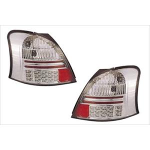 トヨタ VITZ ヴィッツ KSP90 前期用 LEDリング付ヘッドライト クローム