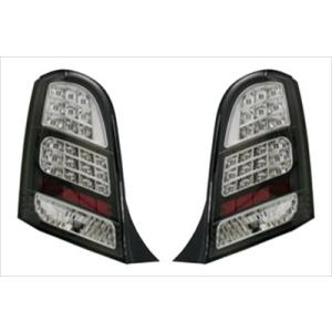2006-2012y ゼストJE系 クリスタルLEDテールランプ スモークレンズ F