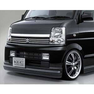 エブリィワゴン da64w後期 フロントハーフエアロ DA64W エブリイワゴン フロントハーフスポイラー : エアロ.カスタム