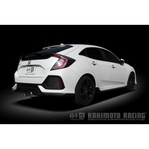 柿本改 シビックハッチバック FK7 GT1.0Z Racing マフラー 「競技用