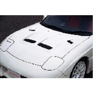 マジック RX-7 FD3S エアロボンネット FRP/カーボン : オート