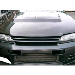 BNR32 GT-R フロントグリル ネット付 : エアロ.カスタムパーツの