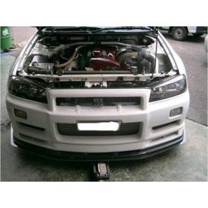 スカイライン GT-R BNR34 カーボンフロントリップスポイラー 「長納期