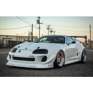 スープラ JZA80 後期 フロントブリスターフェンダー (ノーマル比2cm