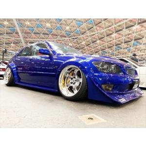 SXE・GXE10 アルテッツァ 直管デュアル出しマフラー SAMURAI POWER