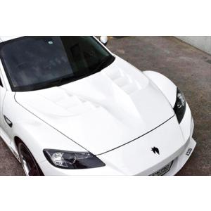 SEIBON セイボン カーボンボンネット 純正形状 光沢仕上げ RX-8 SE3P