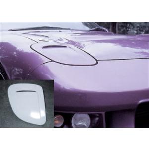 RX−7 FD3S 社外リトラカバー運転席側 黒 ダクト付き 中古