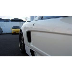 NSX 50mmワイドリアフェンダー(片側約25mm)