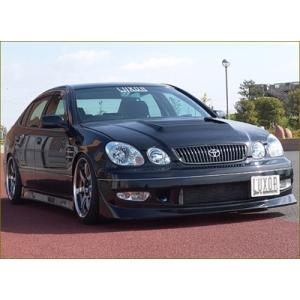 アリスト　エアロバンパー JZS161 アリスト LUXOR フロントバンパー : エアロ.カスタムパーツの