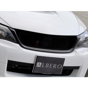 インプレッサ GRB/F ALBERO フロントグリル アプライドC型以降用 素地 塗装取付込