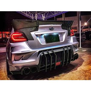 VA WRX STI/S4 バンパーダクト(リア) 塗装済み : エアロ.カスタム