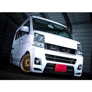 エブリイバン DA17V クローバー リップエアロ3点セット : エアロ