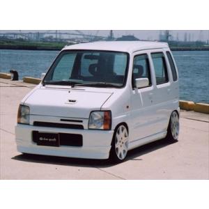 ワゴンR CT リアウイング 塗装取付込 : エアロ.カスタムパーツの