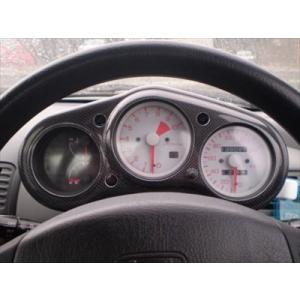 ビート メーターカバー 52ΦFRP 白ホンダビート 52Φカーボン : エアロ